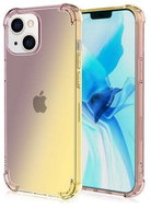 TopQ iPhone 13 silicone Shock rainbow purple-yellow 65346 - Phone Cover