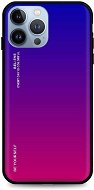 Kryt na mobil TopQ LUXURY iPhone 13 Pro pevný dúhový fialový 65374 - Kryt na mobil