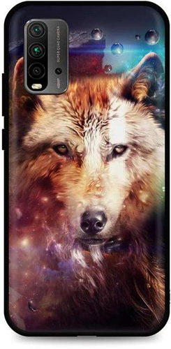 TopQ LUXURY Xiaomi Redmi 9T solid Wolf 65370 - Phone Cover - Main image