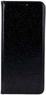Forcell Samsung S21 Ultra Booklet Glitter Black 61584 - Phone Case