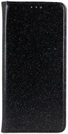 Forcell Samsung S20 FE book glitter black 61582 - Phone Case