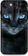 TopQ iPhone 13 mini silicone Dark Cat 65531 - Phone Cover