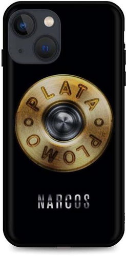 TopQ iPhone 13 mini silicone Plata O Plomo 65528 - Phone Cover - Main image