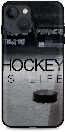 TopQ iPhone 13 mini silicone Hockey Is Life 65525 - Phone Cover - Main image