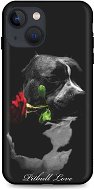TopQ iPhone 13 mini silicone Pitbull Love 65519 - Phone Cover