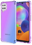 TopQ Samsung A22 silicone Shock iridescent purple-blue 65502 - Phone Cover