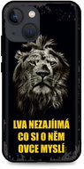 TopQ iPhone 13 mini silicone Lion 65492 - Phone Cover