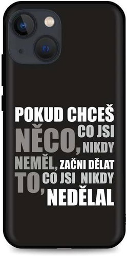 TopQ iPhone 13 mini silicone Moto 65480 - Phone Cover - Main image