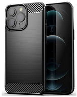 TopQ iPhone 13 Pro Max silicone black 65476 - Phone Cover
