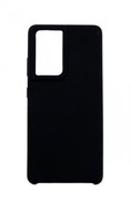 Forcell Gummy Samsung S21 Ultra Silicone Black 61587 - Phone Cover