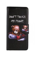 TopQ Xiaomi Redmi 9T booklet Don't Touch the Bear 57960 - Phone Case