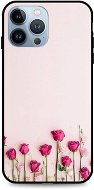 TopQ iPhone 13 Pro Max Silicone Roses 65565 - Phone Cover