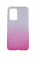 Forcell Samsung A52s 5G glitter silver-pink 63945 - Phone Cover