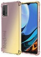 TopQ Xiaomi Redmi 9T Silicone Shock Rainbow Purple-Yellow 65637 - Phone Cover