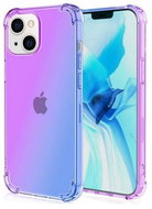 TopQ iPhone 13 mini silicone Shock iridescent purple-blue 65622 - Phone Cover