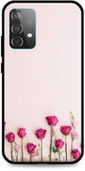 TopQ Samsung A52s 5G silicone Roses 65441 - Phone Cover