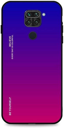 TopQ LUXURY Xiaomi Redmi Note 9 solid rainbow purple 49999 - Phone Cover - Main image