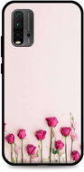 TopQ Xiaomi Redmi 9T silicone Roses 65761 - Phone Cover