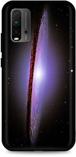 TopQ Xiaomi Redmi 9T silicone Milky Way 65755 - Phone Cover - Main image