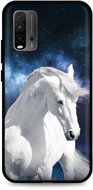 TopQ Xiaomi Redmi 9T silicone White Horse 65744 - Phone Cover
