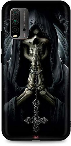 TopQ Xiaomi Redmi 9T silicone Grim Reaper 65728 - Phone Cover - Main image