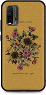 TopQ Xiaomi Redmi 9T silicone Bouquet 65721 - Phone Cover
