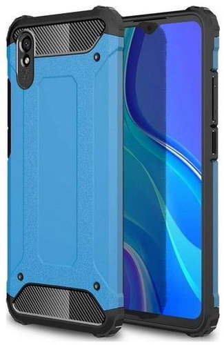 TopQ Xiaomi Redmi 9A Panzer blue 65631 - Phone Cover - Main image