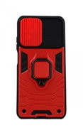 TopQ Xiaomi Redmi Note 10 durable Ring Lens red 65807 - Phone Cover