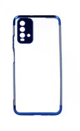 TopQ Frame Xiaomi Redmi 9T silicone blue 65605 - Phone Cover