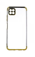 TopQ Frame Samsung A22 5G silicone gold 65597 - Phone Cover