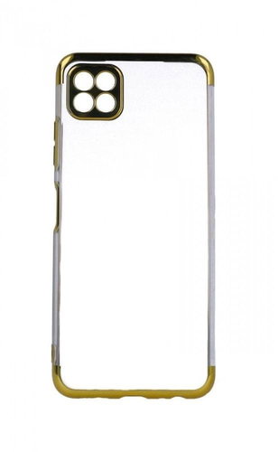 TopQ Frame Samsung A22 5G silicone gold 65597 - Phone Cover - Main image