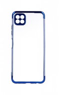 TopQ Frame Samsung A22 5G silicone blue 65593 - Phone Cover
