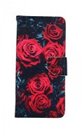 TopQ Samsung A12 Booklet Red Roses 60117 - Phone Case