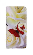 TopQ Xiaomi Redmi 9T booklet Red butterfly 65901 - Phone Case