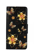 TopQ Xiaomi Redmi 9T booklet Golden flowers 65887 - Phone Case