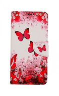 TopQ Xiaomi Redmi 9T booklet Pink butterflies 65881 - Phone Case