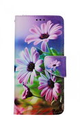 TopQ Xiaomi Redmi Note 9 Pro booklet Purple flowers 59940 - Phone Case