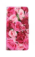 TopQ Xiaomi Redmi 9T booklet Pink roses 65963 - Phone Case