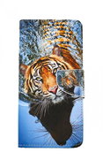 TopQ Xiaomi Redmi 9T booklet Brown tiger 65911 - Phone Case