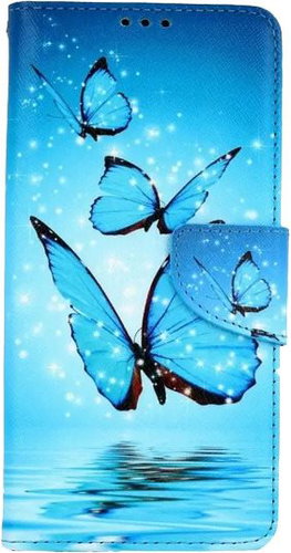 TopQ Samsung A22 5G booklet Blue butterflies 65954 - Phone Case - Main image