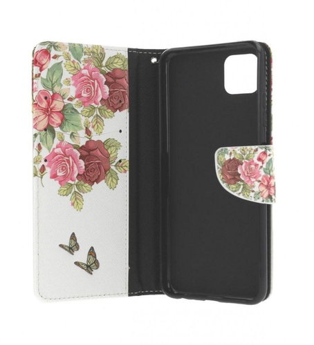 TopQ Samsung A22 5G book Tender Flowers 65950 - Phone Case - Main image