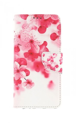 TopQ Samsung A22 5G booklet Pink flowers 65948 - Phone Case - Main image