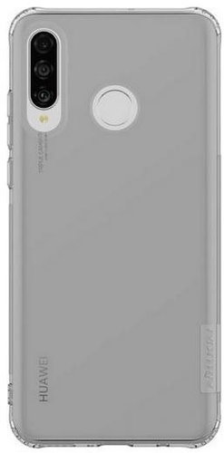 Nillkin Huawei P30 Lite Silicone Dark 66097 - Phone Cover - Main image