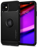 Spigen Rugged Armor iPhone 11 silicone black 66211 - Phone Cover