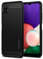 Spigen Rugged Armor Samsung A22 5G silicone black 66210 - Phone Cover