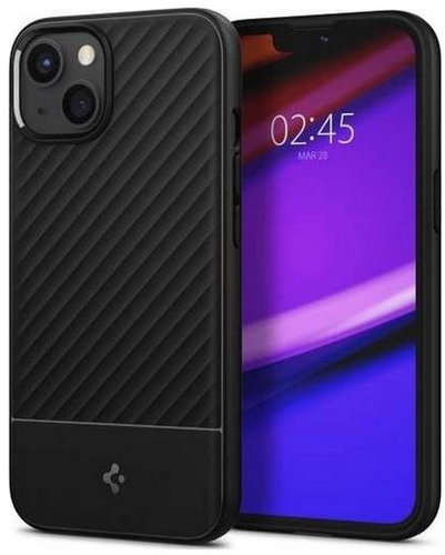 Spigen Core Armor iPhone 13 silicone black 66226 - Phone Cover - Main image