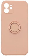 Roar Amber iPhone 12 silicone pink 66236 - Phone Cover
