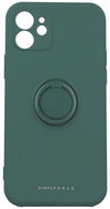 Roar Amber iPhone 12 silicone green 66235 - Phone Cover