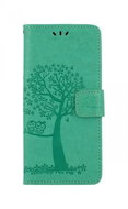 TopQ Xiaomi Redmi 9C booklet Green tree owls 56027 - Phone Case