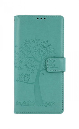 TopQ Xiaomi Redmi 9A booklet Green tree owls 51605 - Phone Cover - Main image